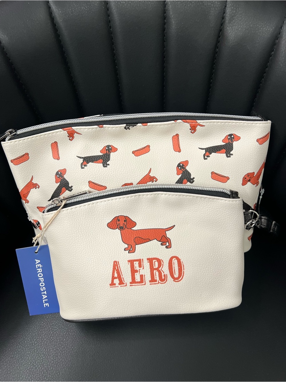 Dachshund Cosmetic Pouch Set 2pcs